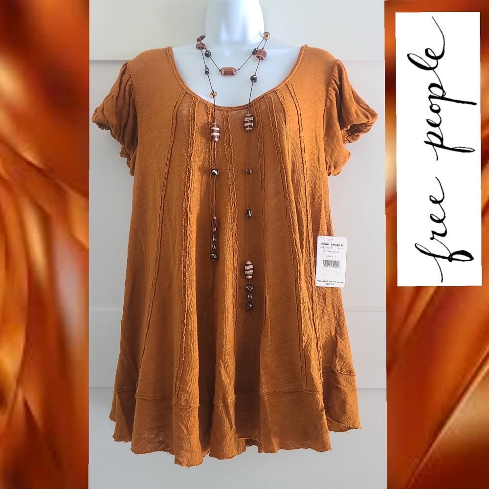 NWT Free People We The Free Star Tee